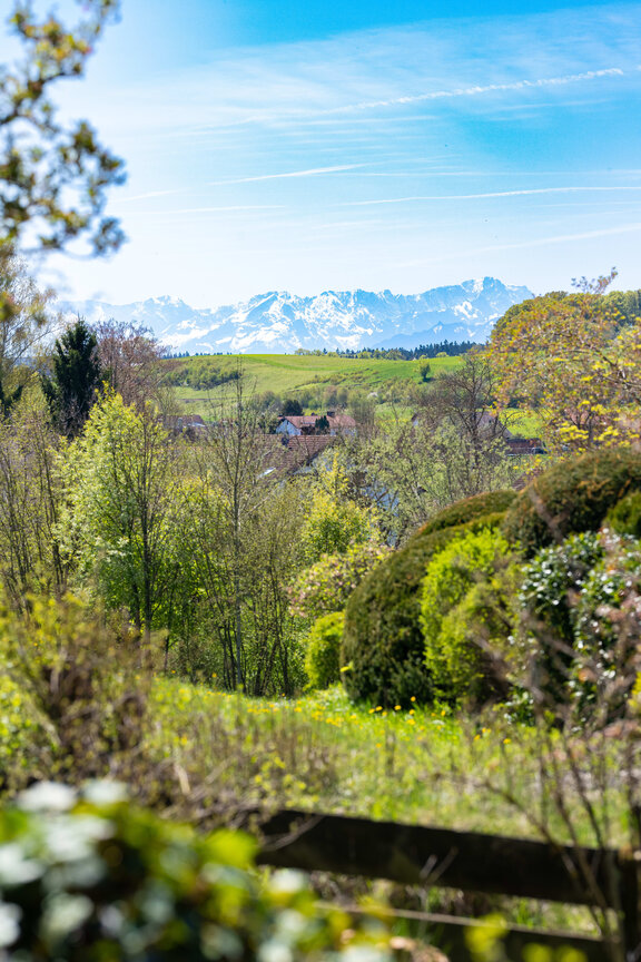 Atemberaubender Alpenblick