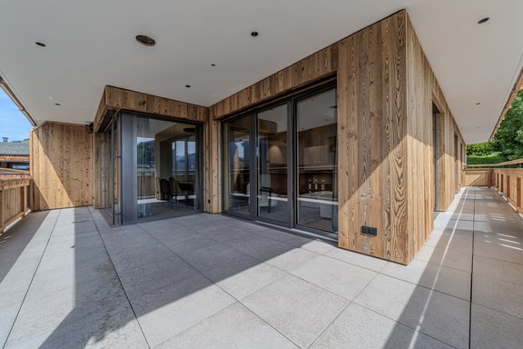 Großzügiger Balkonbereich