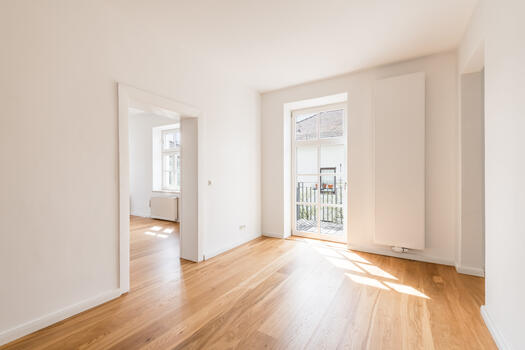 Large south-facing windows