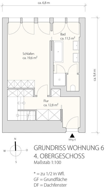 Grundriss 4 OG