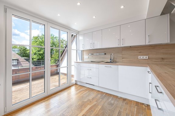 Stylische Schreinerküche