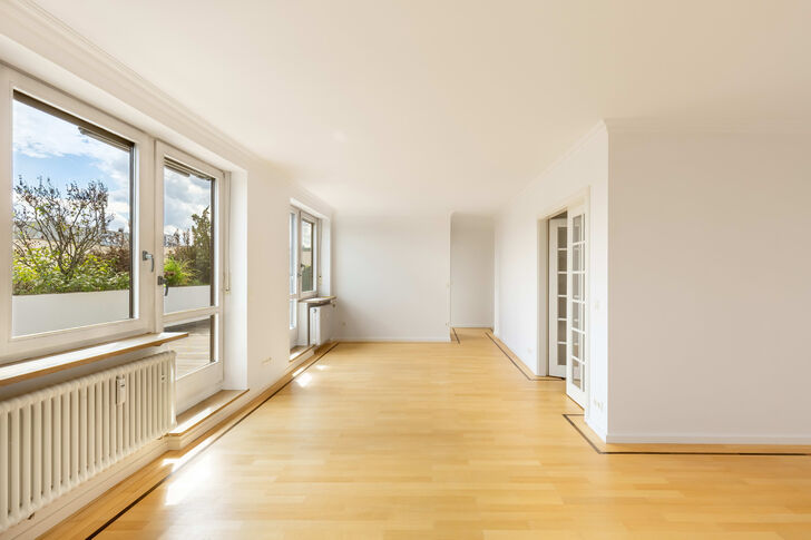 Wohnen mit Dachterrasse