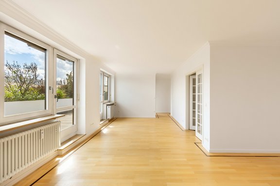 Wohnen mit Dachterrasse