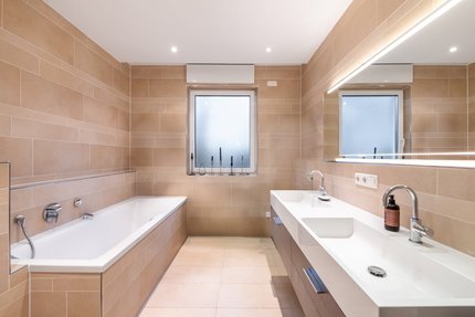 Zeitlos-elegantes Masterbad