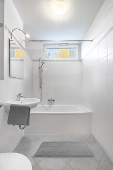 Functional daylight bathroom