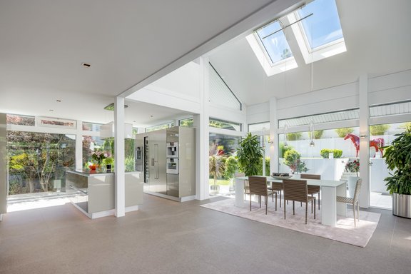 Raumhöhen bis in den First