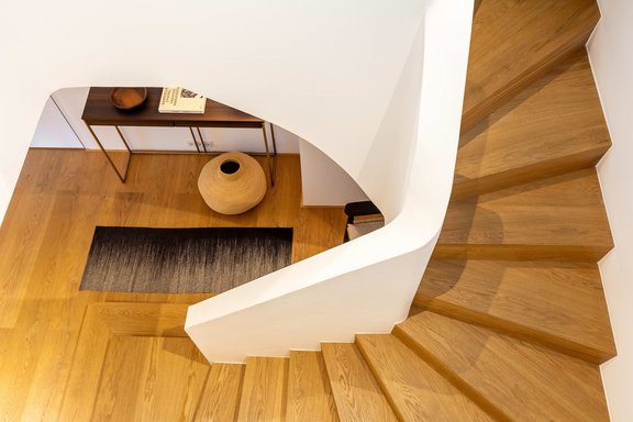 Stilvoller Treppenaufgang