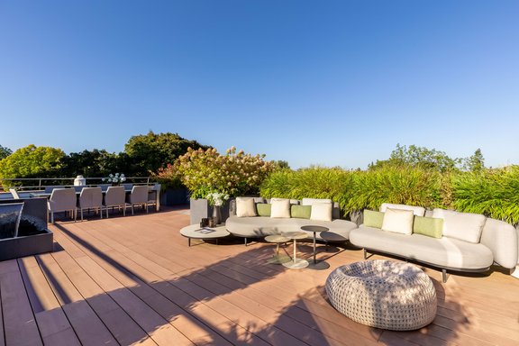 Spektakuläre Rooftop-Terrasse