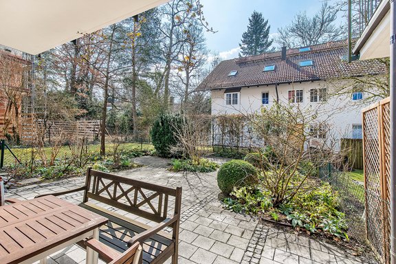 Garten mit Südausrichtung