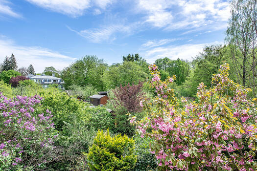Ausblick vom Balkon