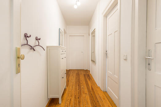 Spacious hallway