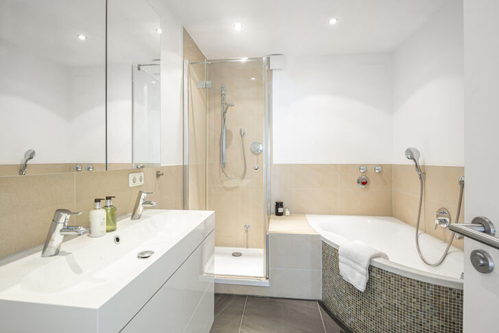 Komfortables Badezimmer