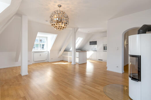 Spacious living area