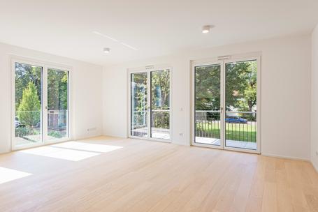 Light-filled 3-room apartment with balconies for first-time occupancy
