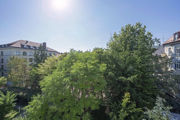 Weite Blick ins Grüne