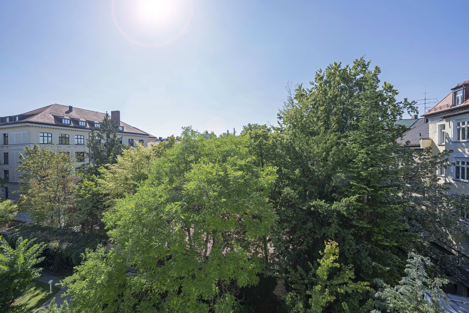 Weite Blick ins Grüne