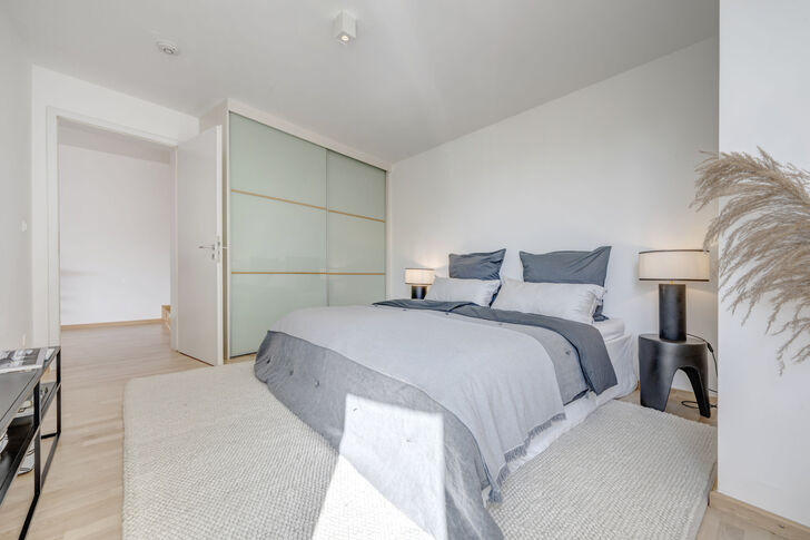 Absolut ruhiges Schlafzimmer