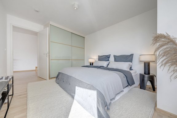 Absolut ruhiges Schlafzimmer