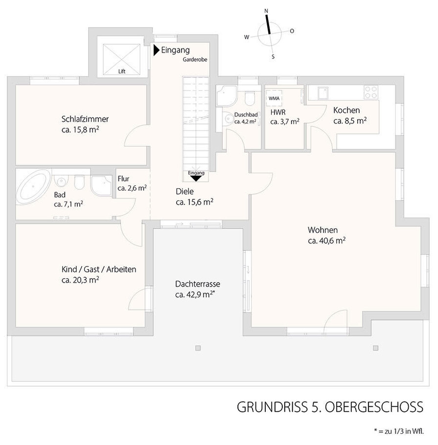 Grundriss DG