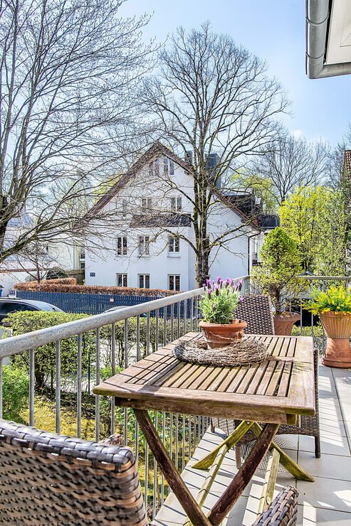 Sonniger Südostbalkon