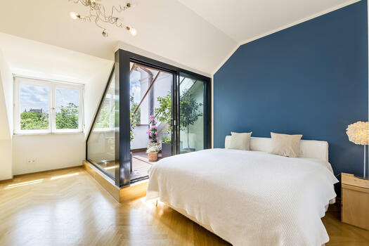 Klimatisiertes Schlafzimmer