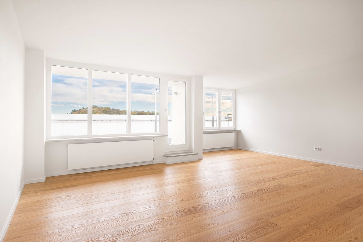 Living room with access to the terrace