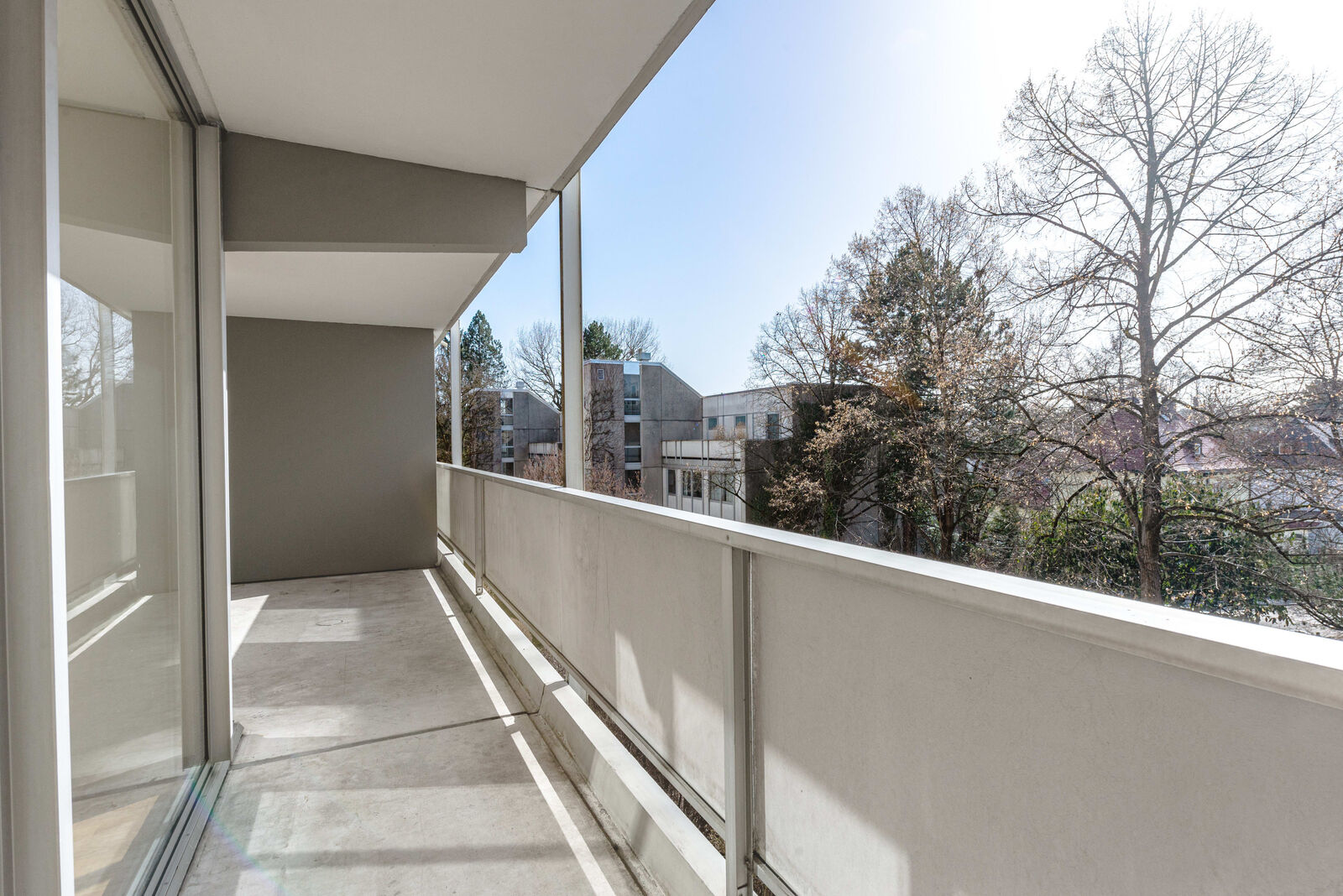 Loggia mit Südausrichtung