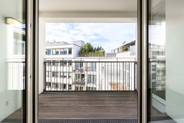 Geschützte West-Loggia