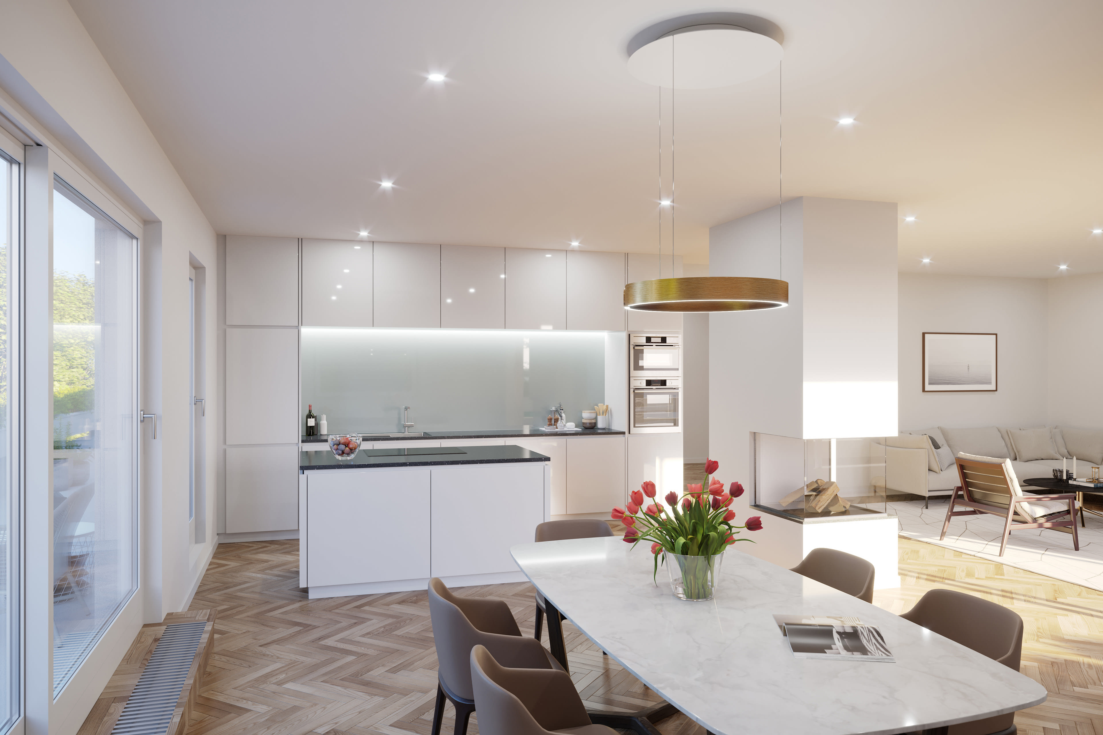 Lichterfüllte Dachterrassen-Wohnung mit perfekter Süd-West-Ausrichtung