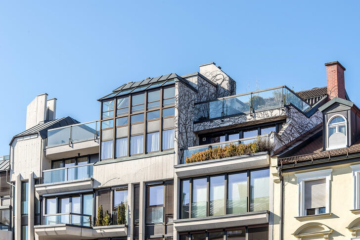Hausansicht Wohnung