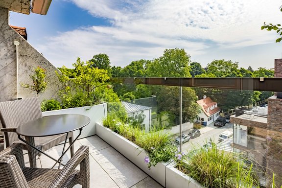 Frühstücksterrasse