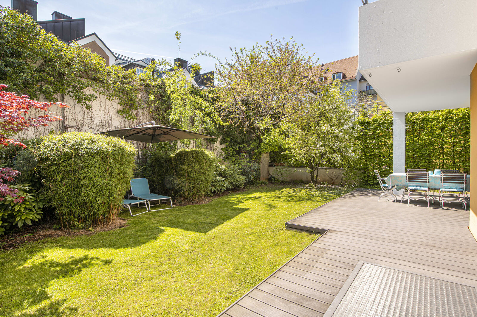 Gartenparadies in Toplage