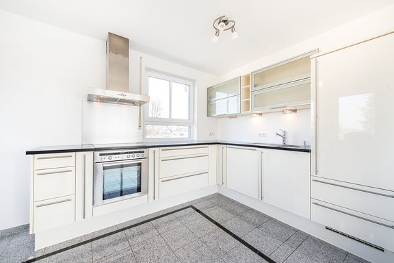 Modern fitted kitchen