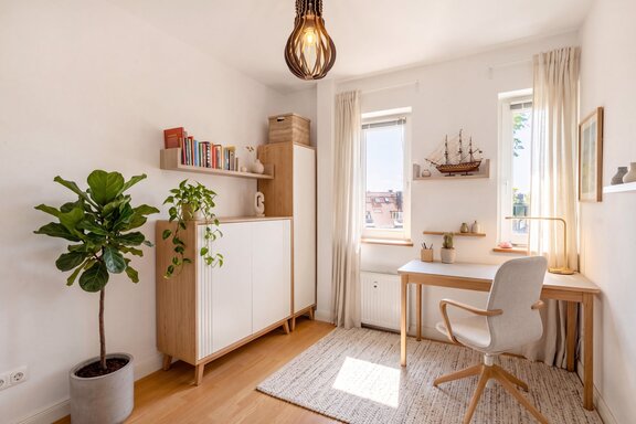 Flexibel nutzbares Zimmer (virtuell möbliert)