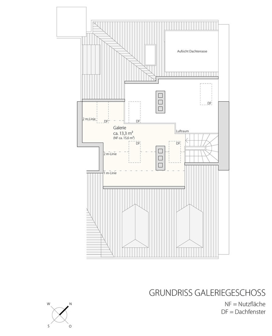 Grundriss Galeriegeschoss