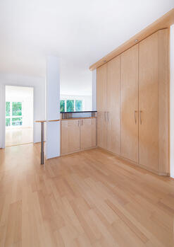 Einbauschrank und Theke