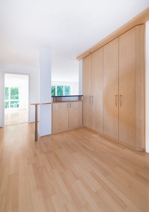 Einbauschrank und Theke