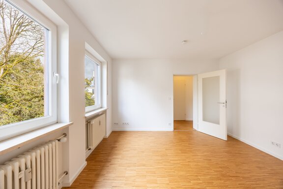 Gepflegtes Eichen-Riemchenparkett