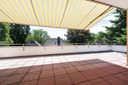 Blick aus dem Wohnzimmer nach Süden