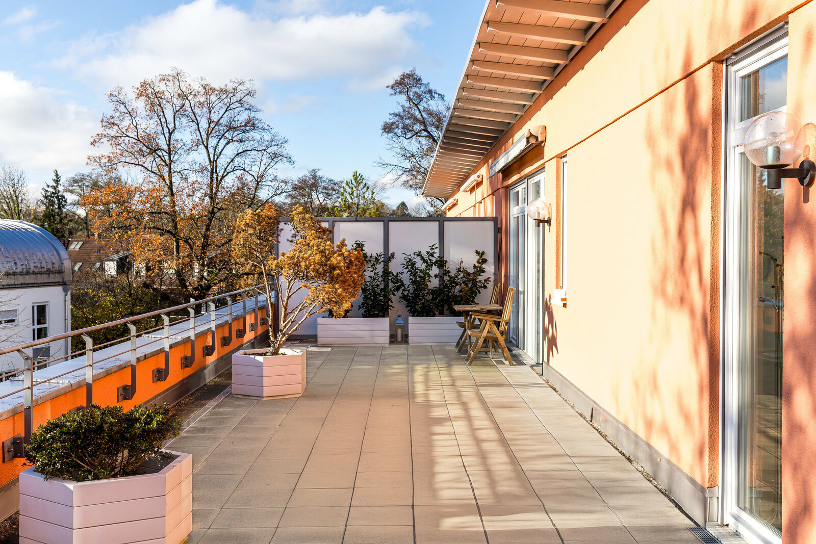 Großzügige Dachterrasse
