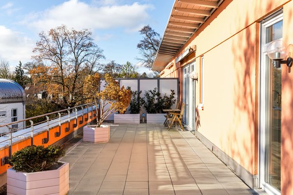 Großzügige Dachterrasse