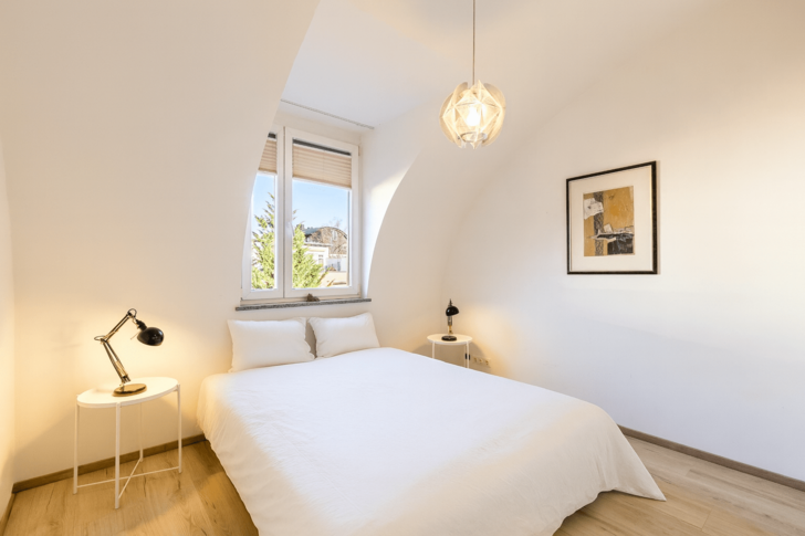 Luftiges Schlafzimmer