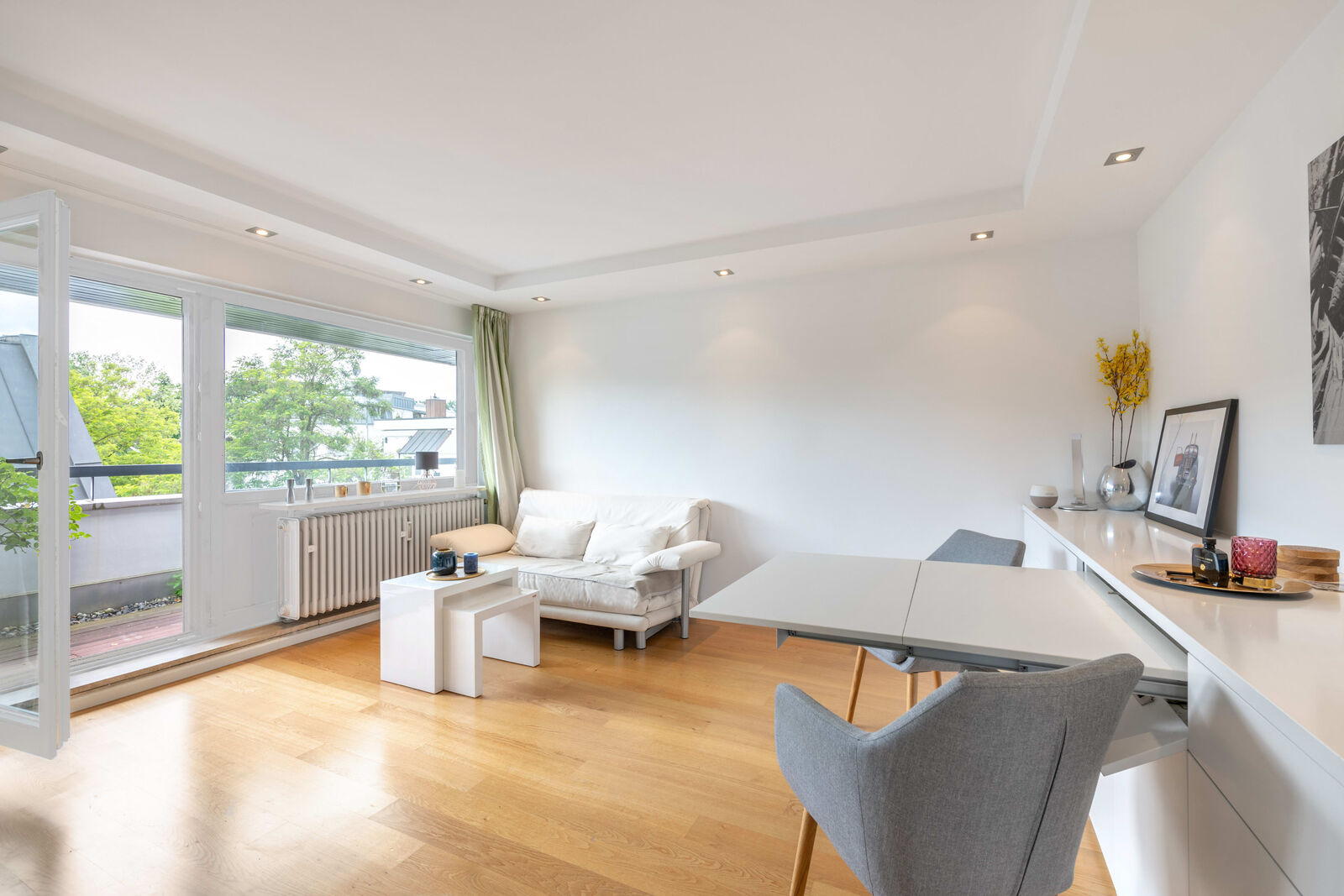 Wohn-/Essbereich mit Terrassenzugang