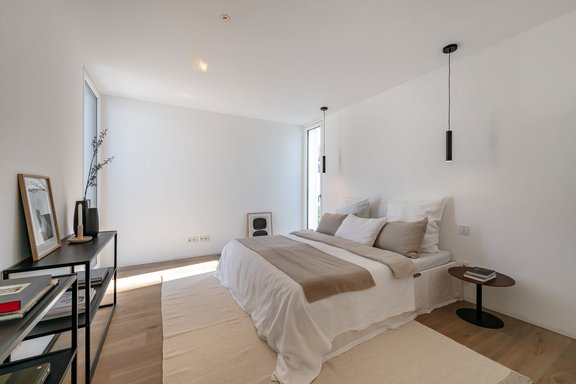 Drei Schlafzimmer mit Terrasse