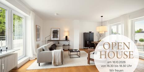 OPEN HOUSE, Lichterfülltes Penthouse-Flair: Soeben modernisierte 2,5-Zi-Wohnung mit Dachterrassen