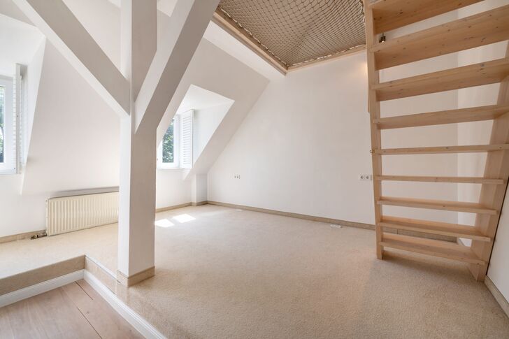 Schlafzimmer mit Empore