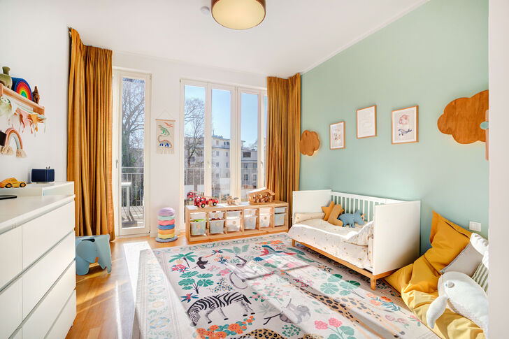 Schlafzimmer mit Ensuite-Bad