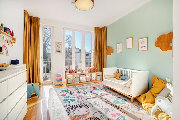 Schlafzimmer mit Ensuite-Bad