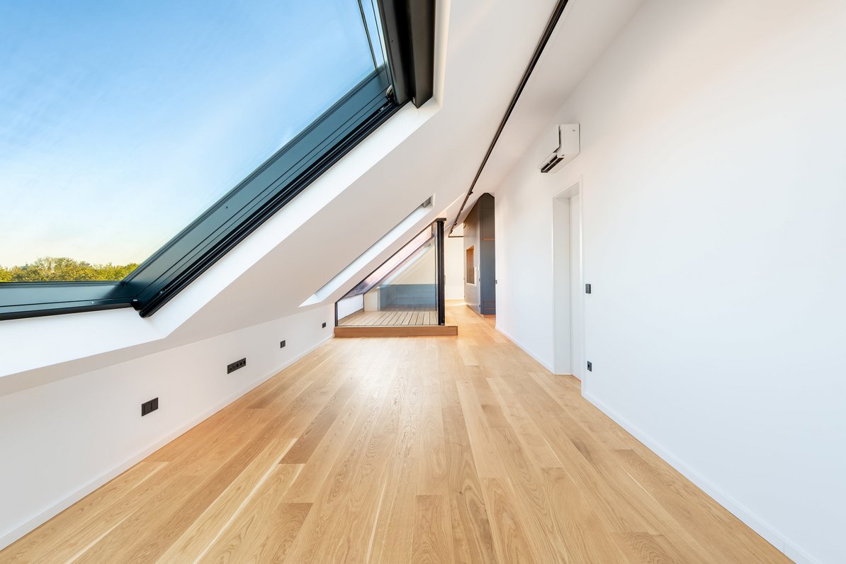 Living room filled with light