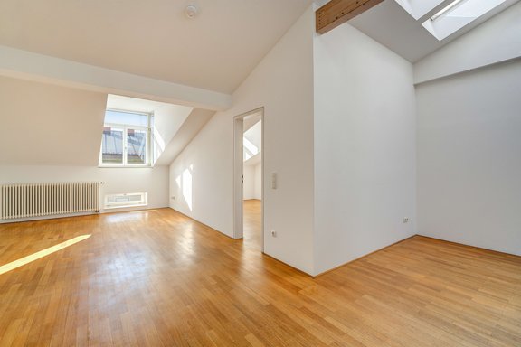 Gut gegliederter Grundriss